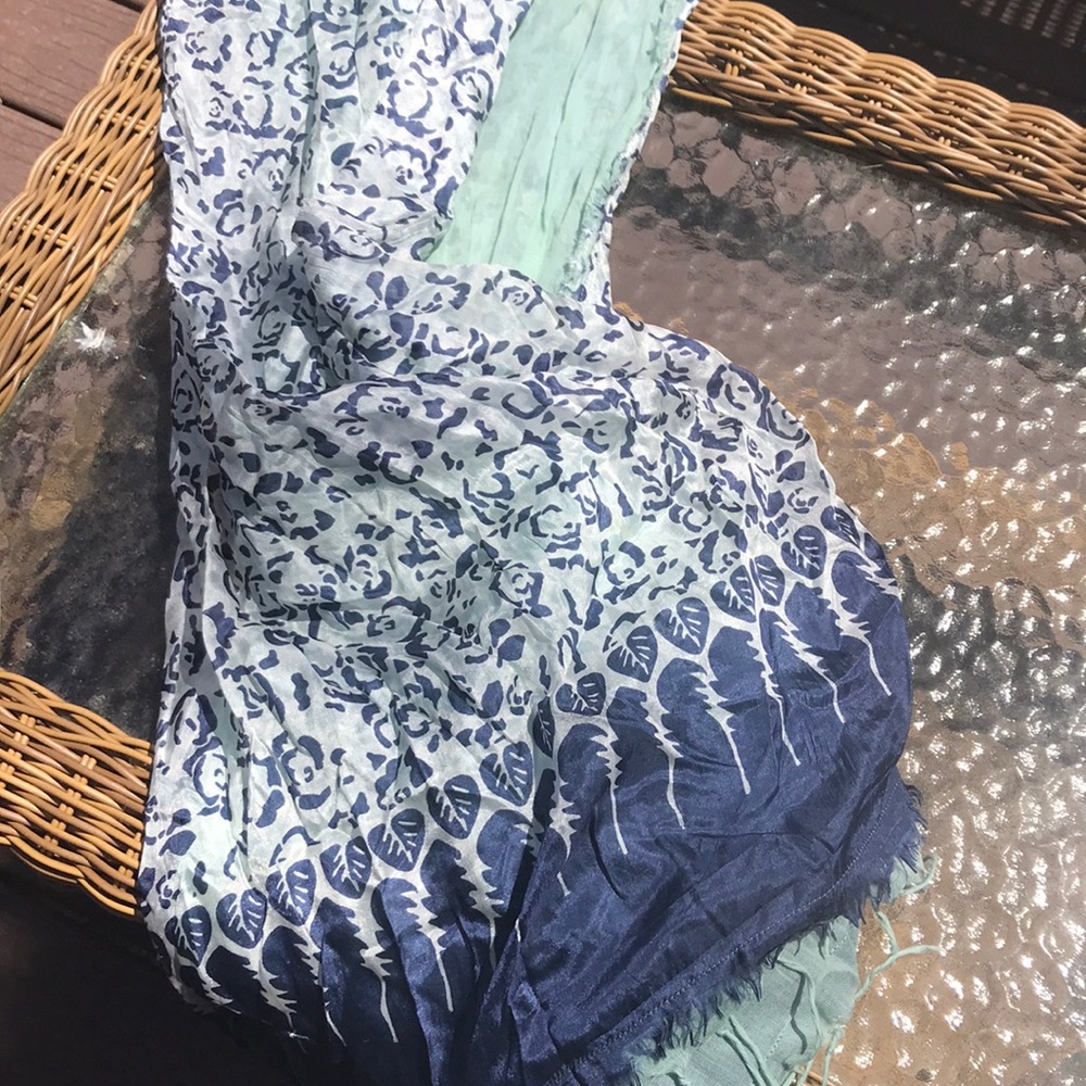 Silk and cotton Scarf🌺